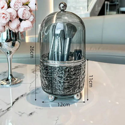Drehbarer Make-up-Aufbewahrungskoffer mit Deckel