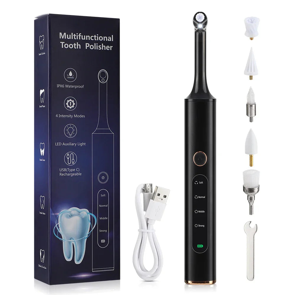 Professional 5-in-1 Rechargeable Dental Cleaner Kit