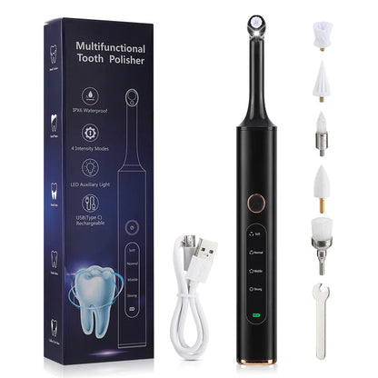 Professional 5-in-1 Rechargeable Dental Cleaner Kit