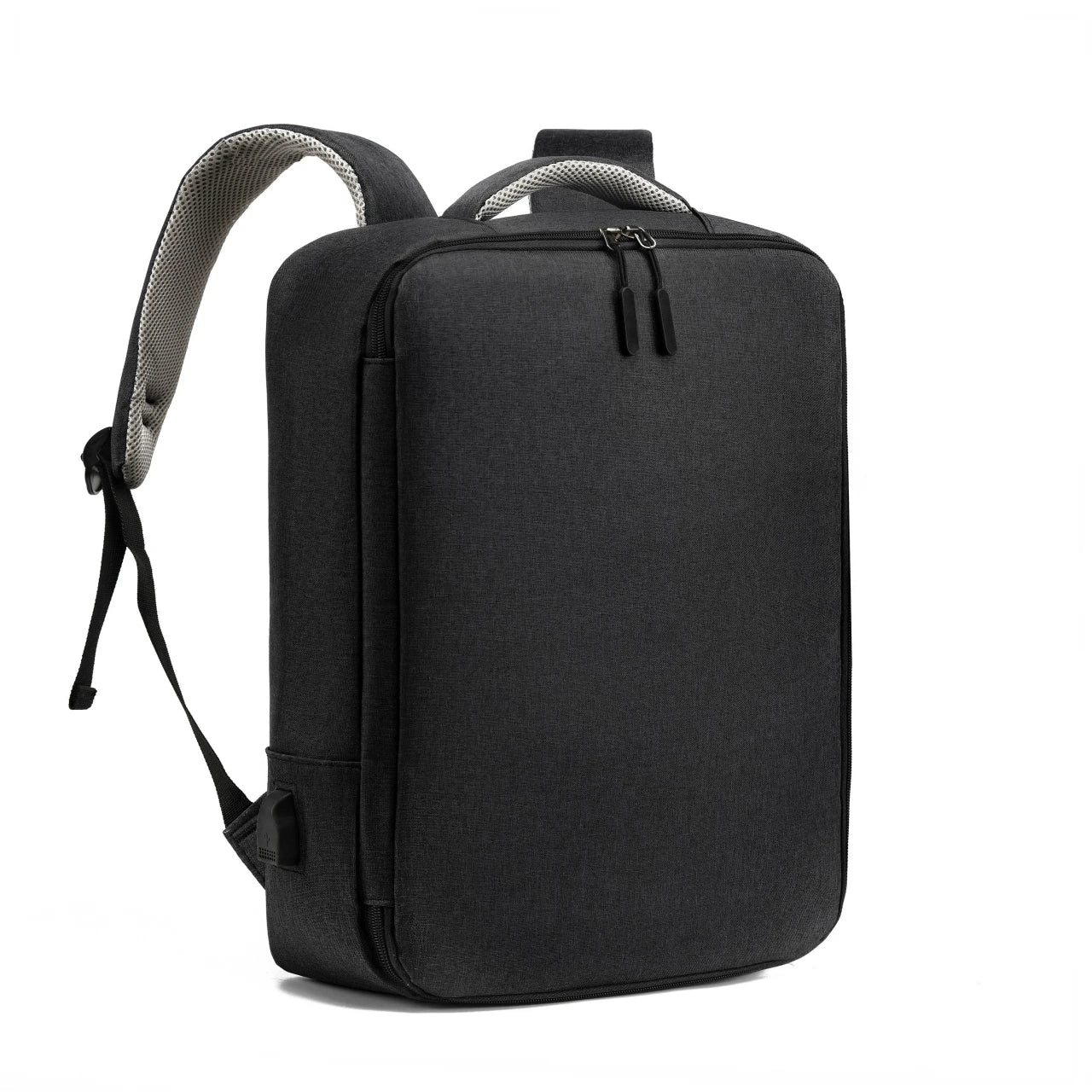 Halri Stylischer Tech-Rucksack – mit integriertem USB-Ladegerät