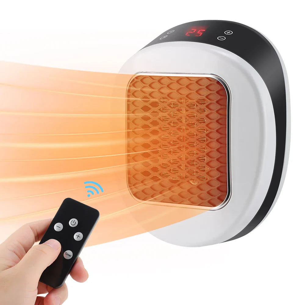 Compact Instant Electric Wall Heater with Remote - Halri