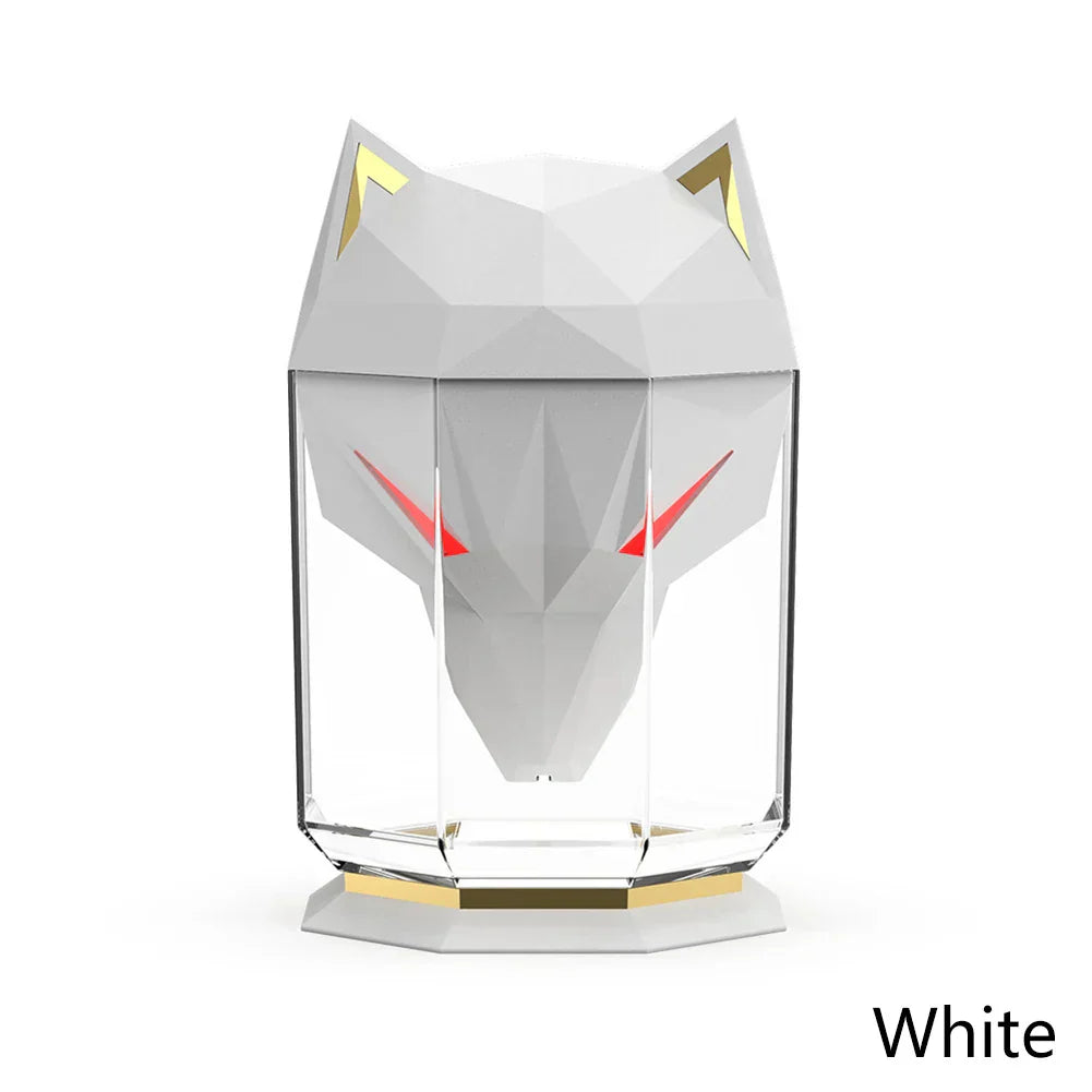 Entspannende Wolf-Nachtlicht-Duftlampe mit ätherischem Öl