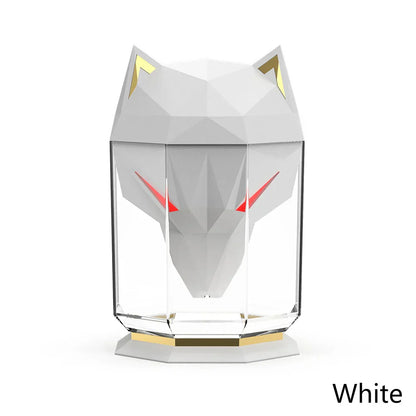 Entspannende Wolf-Nachtlicht-Duftlampe mit ätherischem Öl