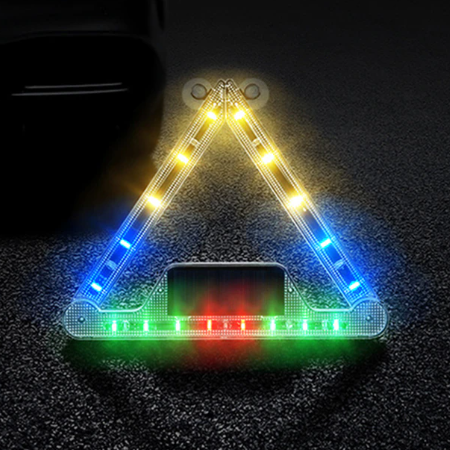 Portable Solar Powered Car Safety Light - Halri