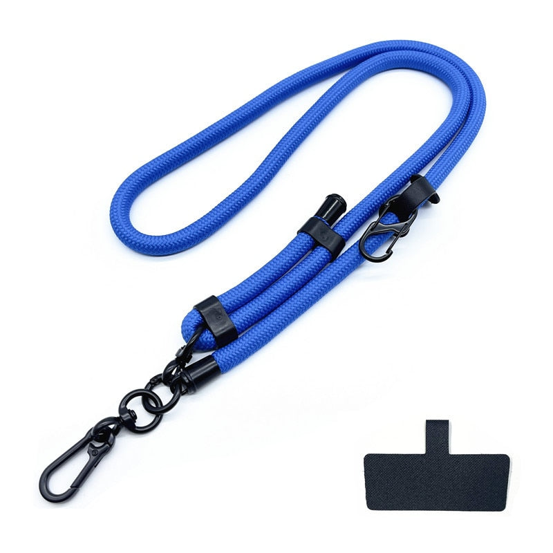Flexible Handy-Handschlaufe mit verstellbarer Nackenhalterung 