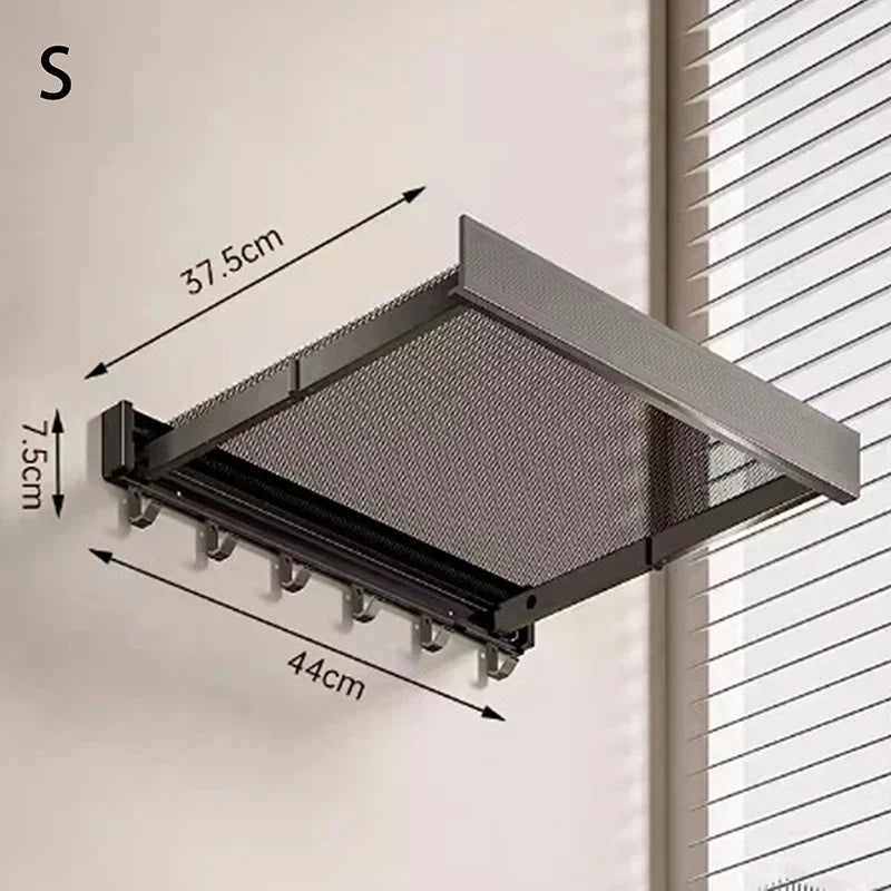 Platzsparender, verstellbarer Handtuchhalter
