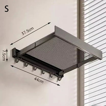 Platzsparender, verstellbarer Handtuchhalter