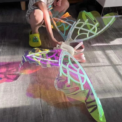 Sparkling LED Fairy Wing Costume for Kids Adults