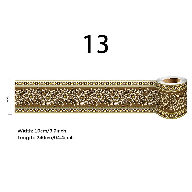 Leicht abziehbares, wasserfestes Bordüren-Wandklebeband