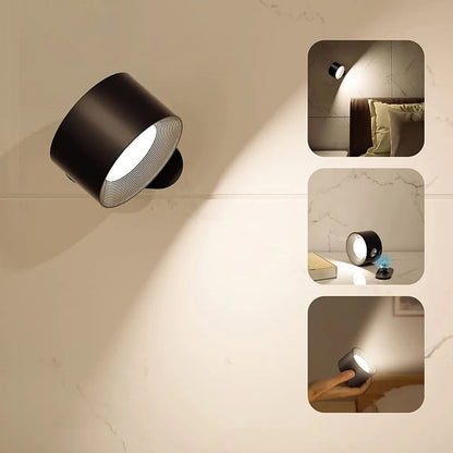 Wireless LED Wall Lamp with Remote and USB Charger - Halri