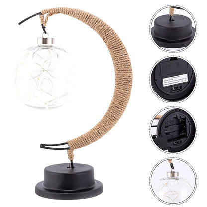 Soft Globe Desk Lamp Warm Home Lighting