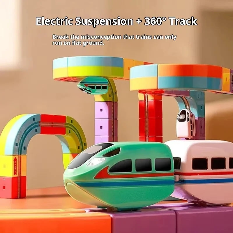 Ultimate Building Racing Track Set – 51/81 Piece Kit