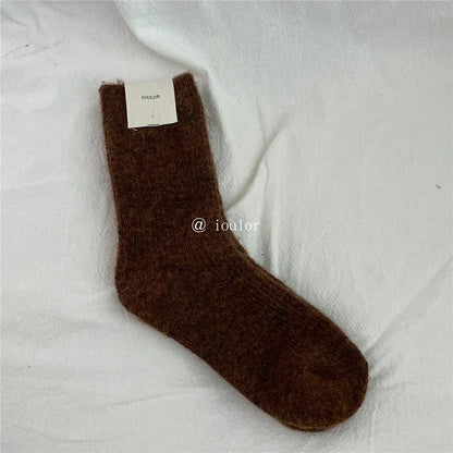 Warme Damen-Thermosocken aus Wolle