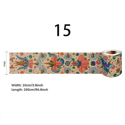 Leicht abziehbares, wasserfestes Bordüren-Wandklebeband