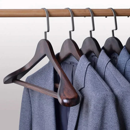 Premium Solid Wood Closet Hangers - Halri