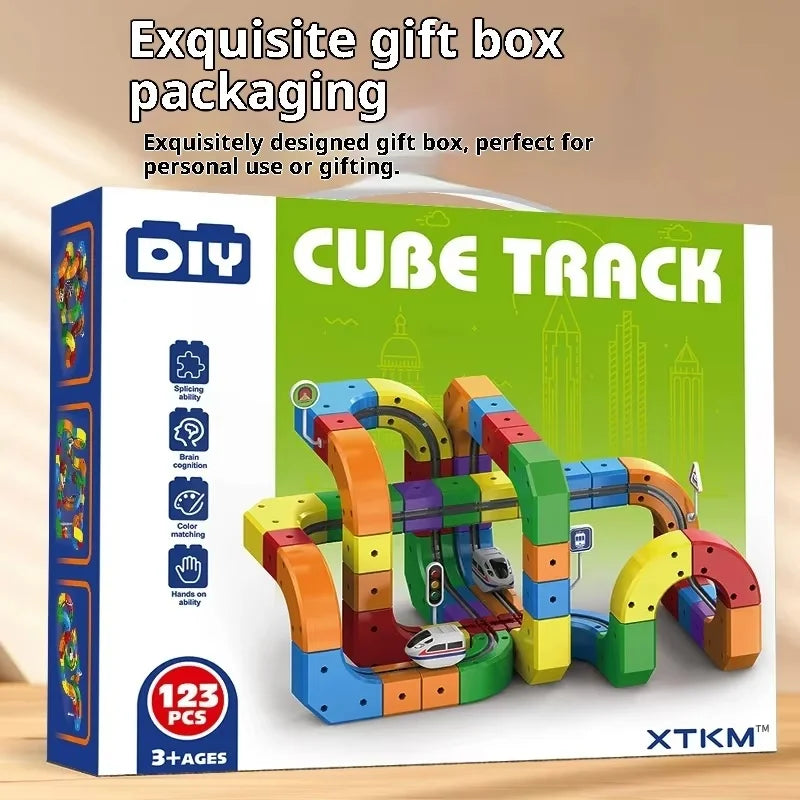 Ultimate Building Racing Track Set – 51/81 Piece Kit