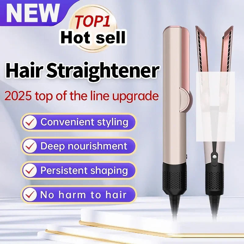 Professioneller Haarglätter und Haartrockner mit Ionentechnologie