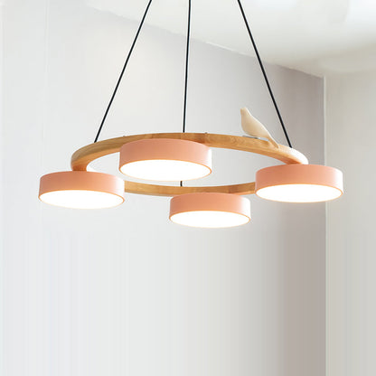 Beautiful Round Pendant LED Birdcage Light Fixture