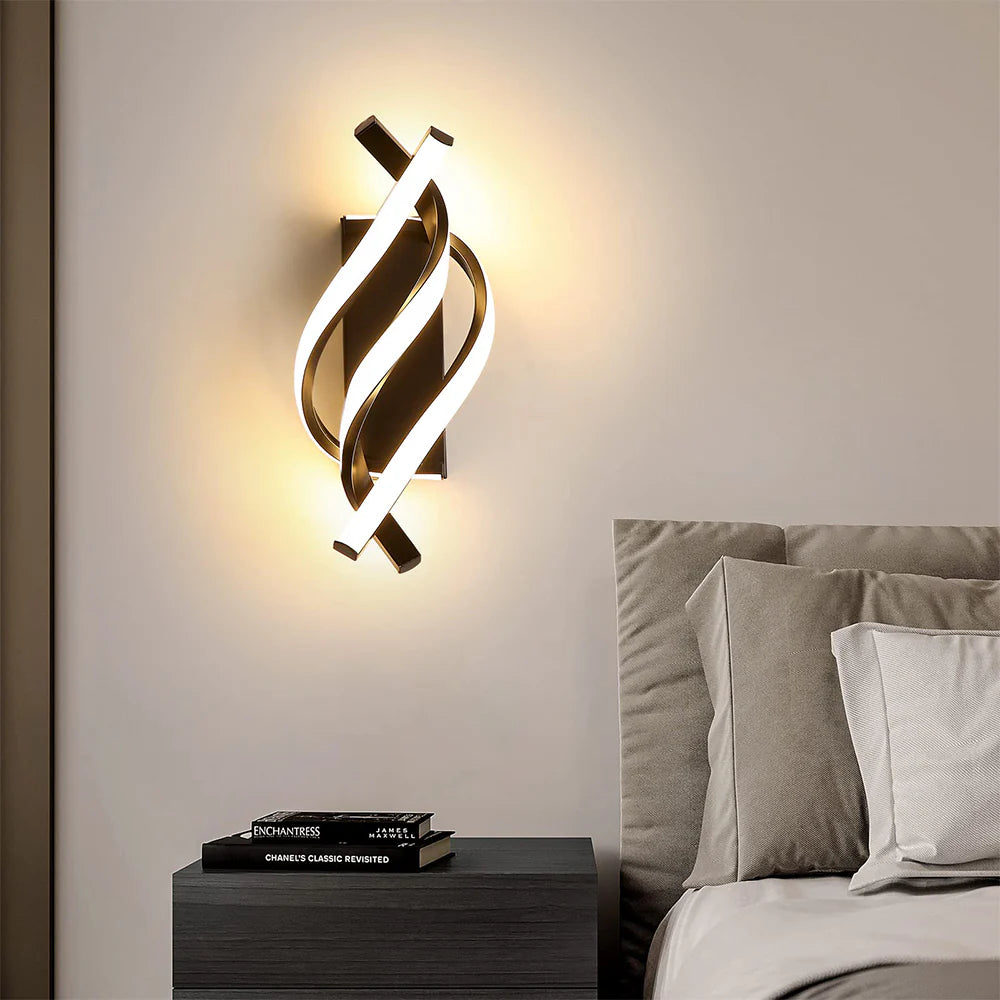Unique Stylish Spiral Wall Lamp - Halri