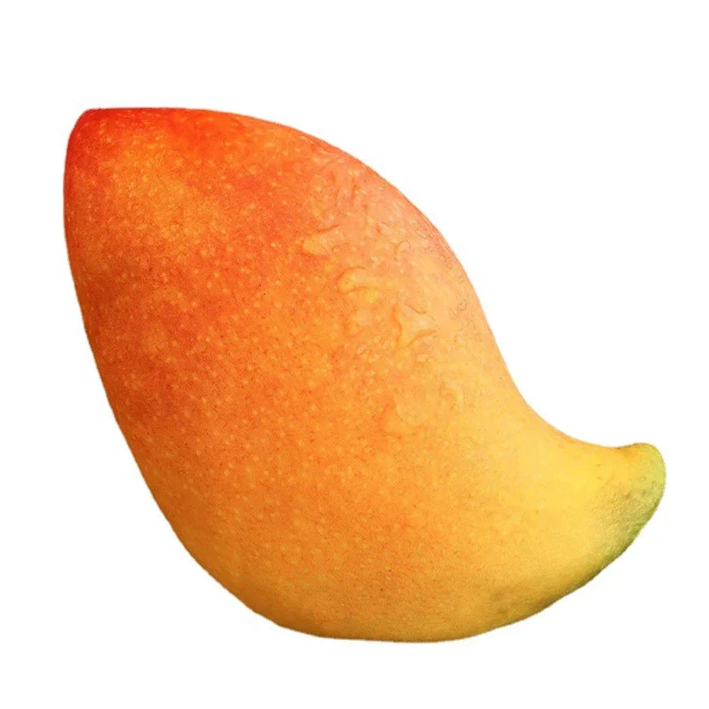 Weiches Plüsch-Fruchtkissen zur Dekoration