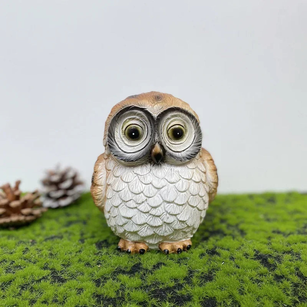Outdoor Solar Owl Lamp - Waterproof LED Garden Light - Halri
