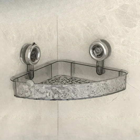 Adhesive Bathroom Shelf with Storage - Halri