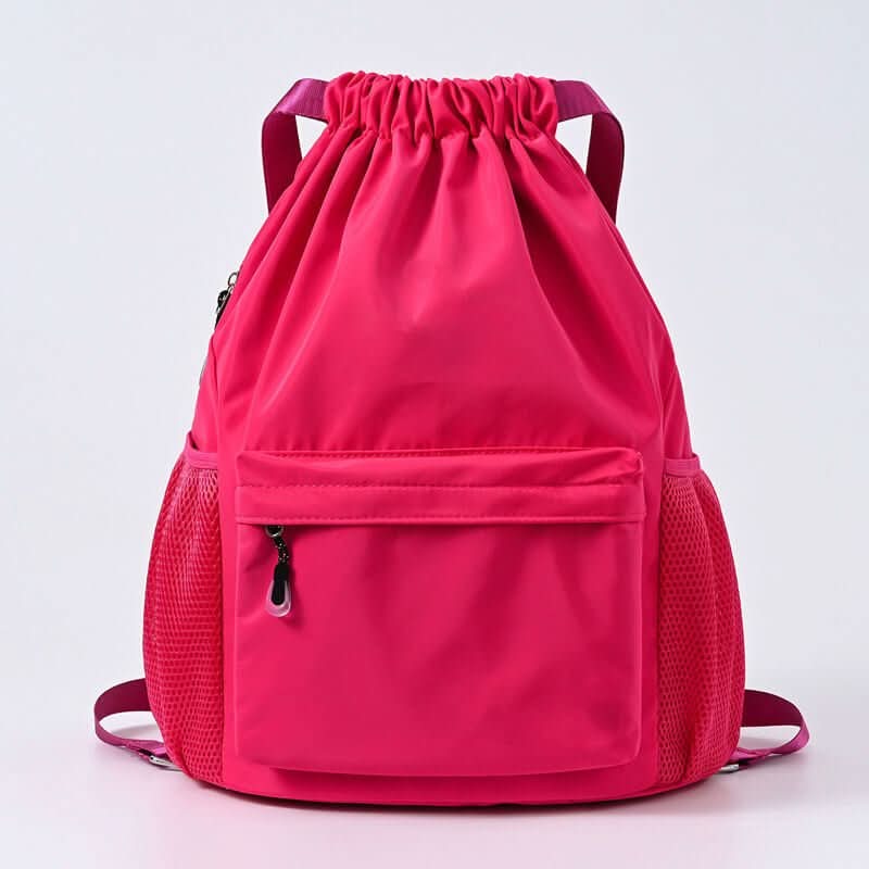 Sportlicher Turnrucksack mit Staufächern und Taschen