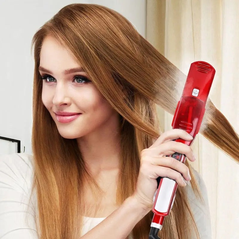 Advanced Ceramic Flat Iron Hair Straightening Styling Tool - Halri