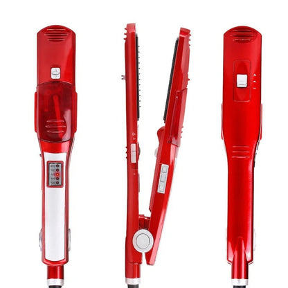 Steam Ceramic Hair Straightener Electric Professional Hair Tool