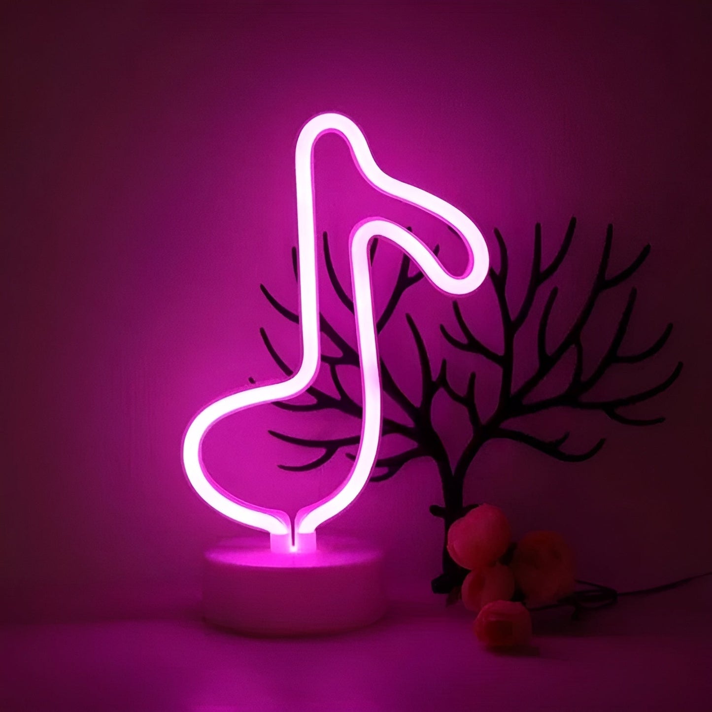 Leuchtendes Neonlichtschild für den Innenbereich
