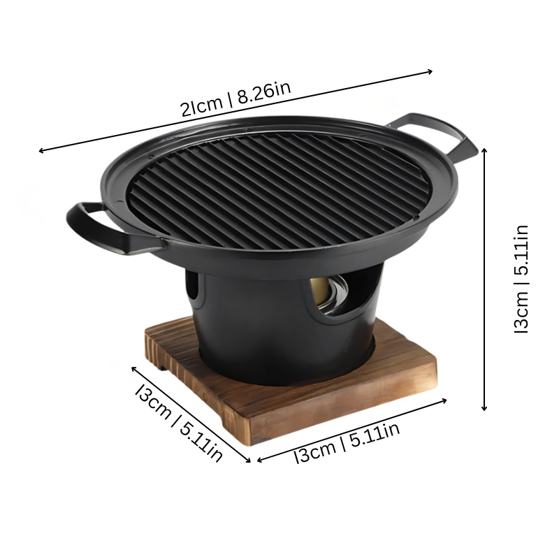 Kleiner tragbarer Grill