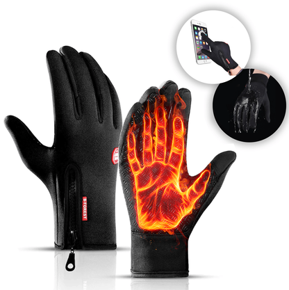 Warme Thermohandschuhe mit Touchscreen für den Winter