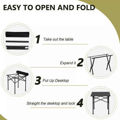 Portable Outdoor Compact Table
