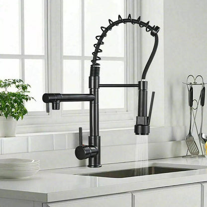 Easy Install Kitchen Faucet With Spray Nozzle