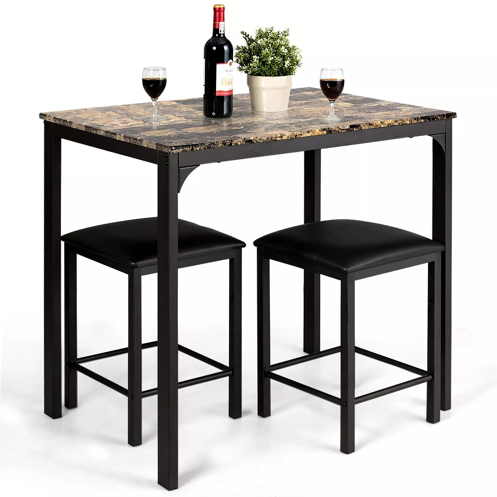 Compact 2 Seat Kitchen Table Set - Halri