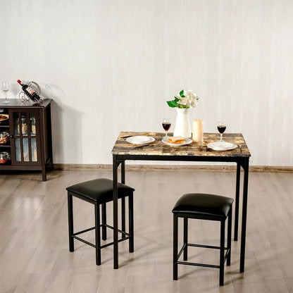 Compact 2 Seat Kitchen Table Set