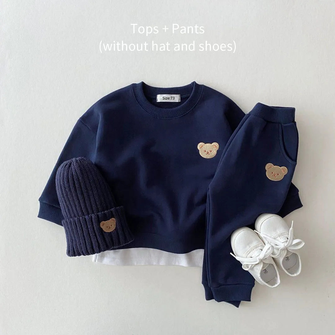 Niedliches Baby-Bier-Outfit, 2-teiliges Set