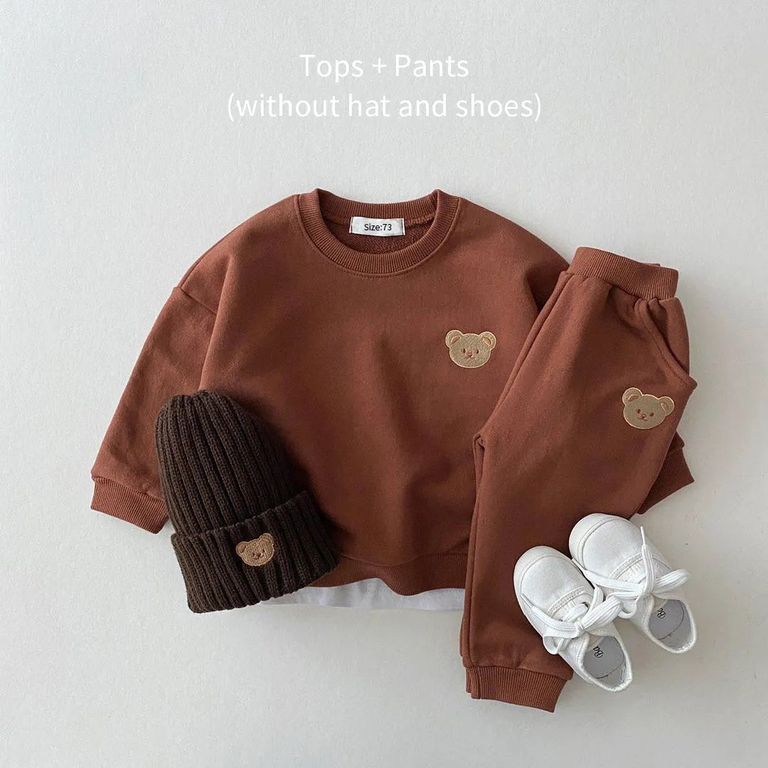 Niedliches Baby-Bier-Outfit, 2-teiliges Set