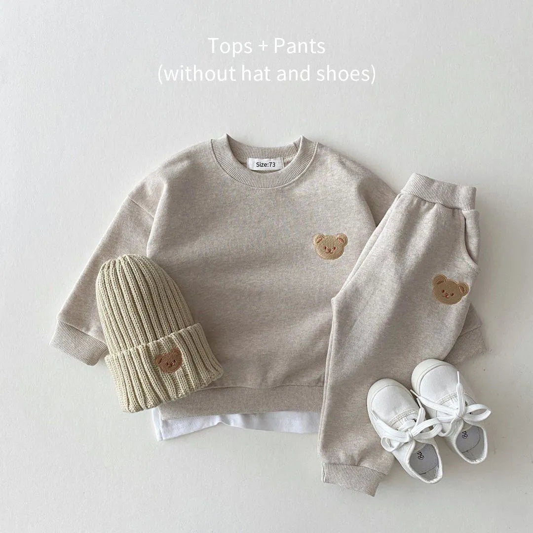 Niedliches Baby-Bier-Outfit, 2-teiliges Set