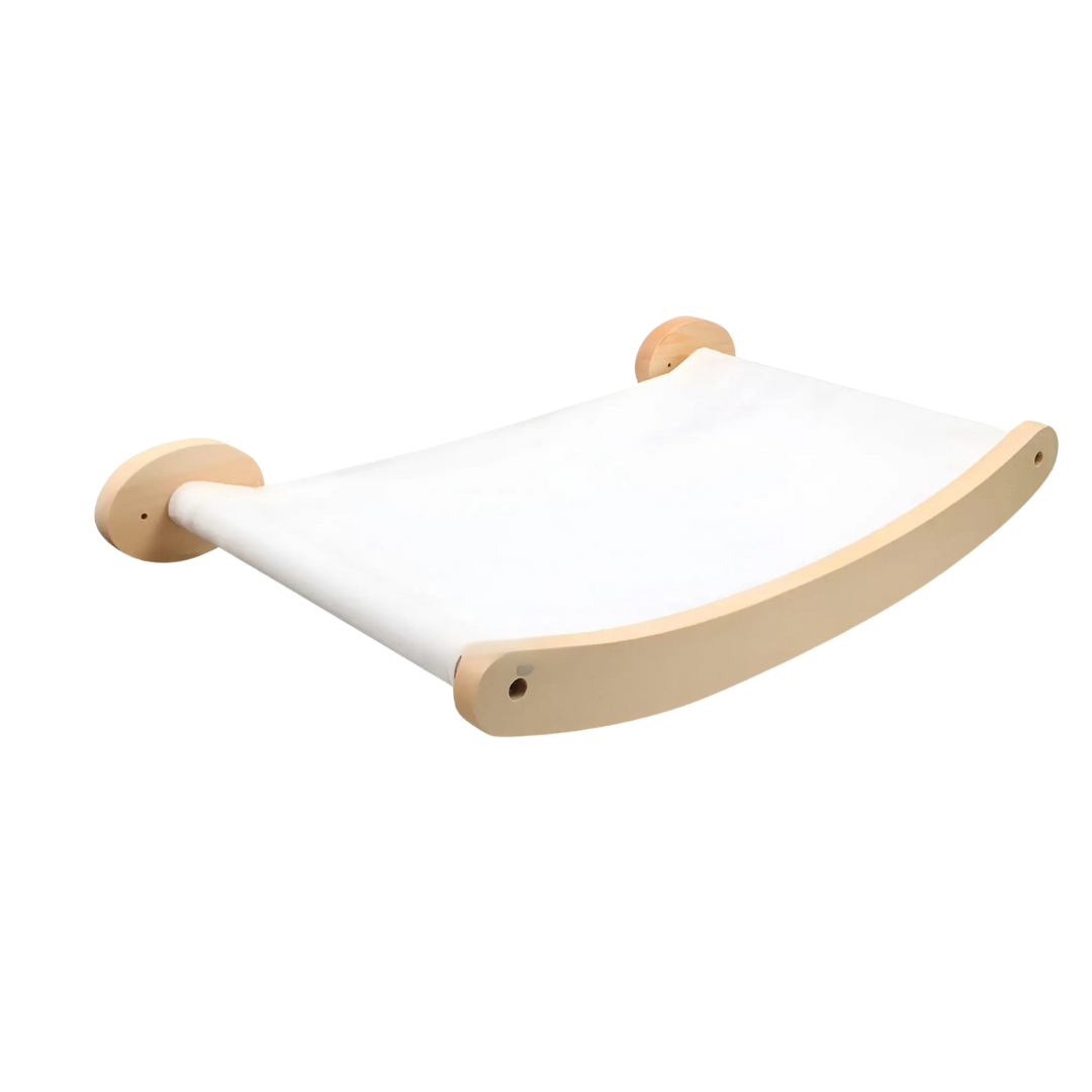 Kletterwandregal für Katzen mit Kratzbaum