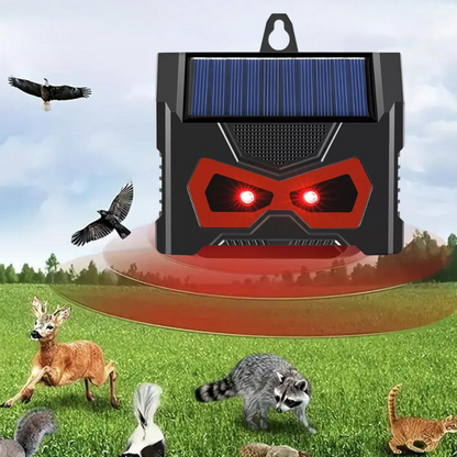 Outdoor Solar Pest Repeller Motion Activated Deterrent - Halri