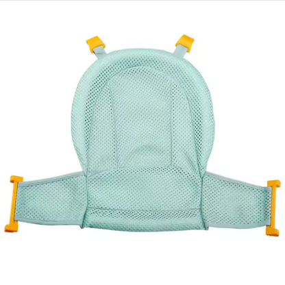 Tragbare Babybadewanne mit rutschfestem Sitz und Gurt