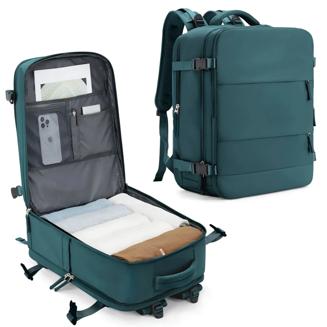 Kompakter Reisekoffer mit großem Stauraum