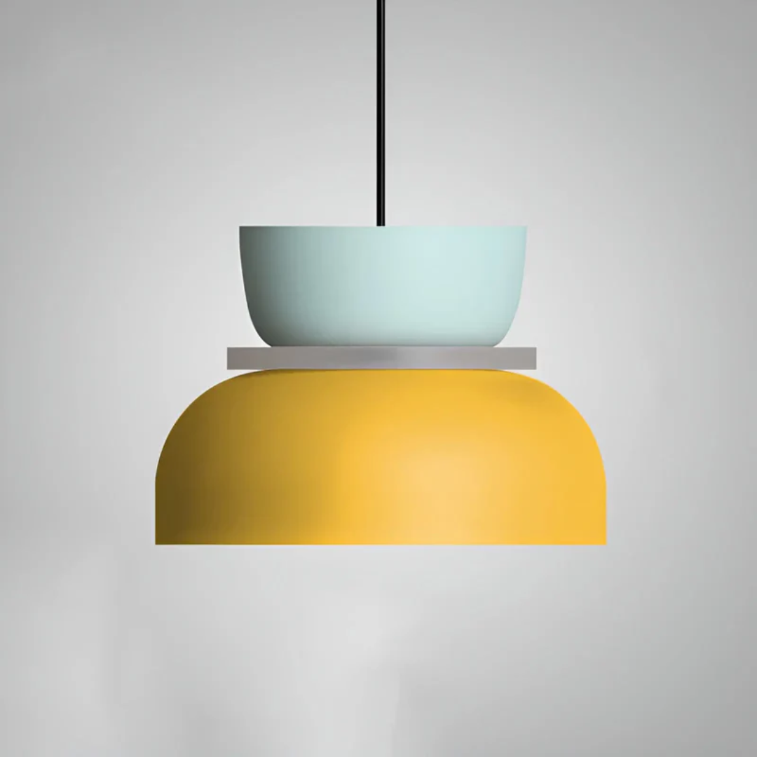 Helle und stilvolle Macaron-LED-Pendelleuchte