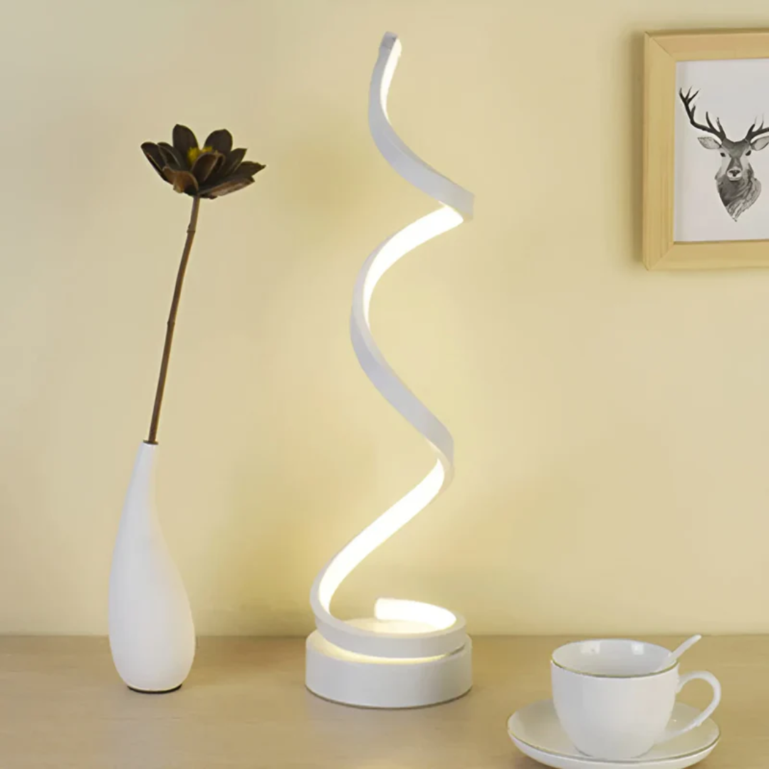 Adjustable Contemporary Spiral Desk Lamp - Halri