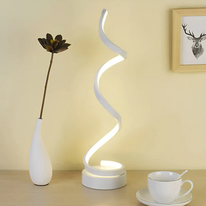 Adjustable Contemporary Spiral Desk Lamp - Halri
