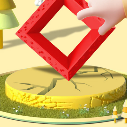 Wooden Stacking Block Montessori Toy Set - Halri