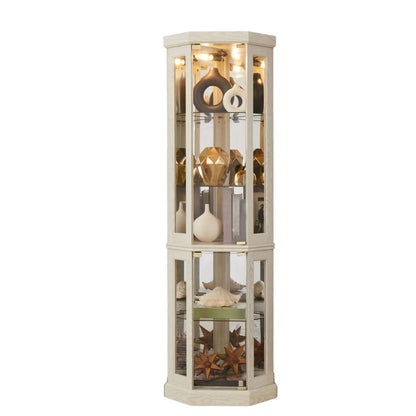 Traditional Display Corner Cabinet