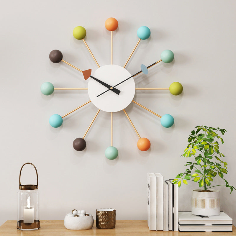 Big Quiet Modern Wall Clock For Home