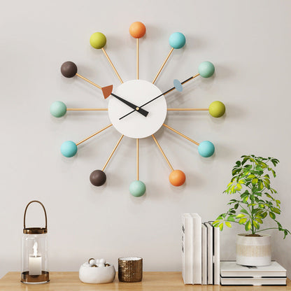 Big Quiet Modern Wall Clock For Home